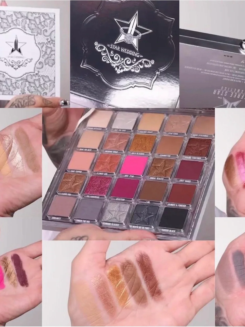 RARE Jeffree Star Star Wedding Palette-BNIB
